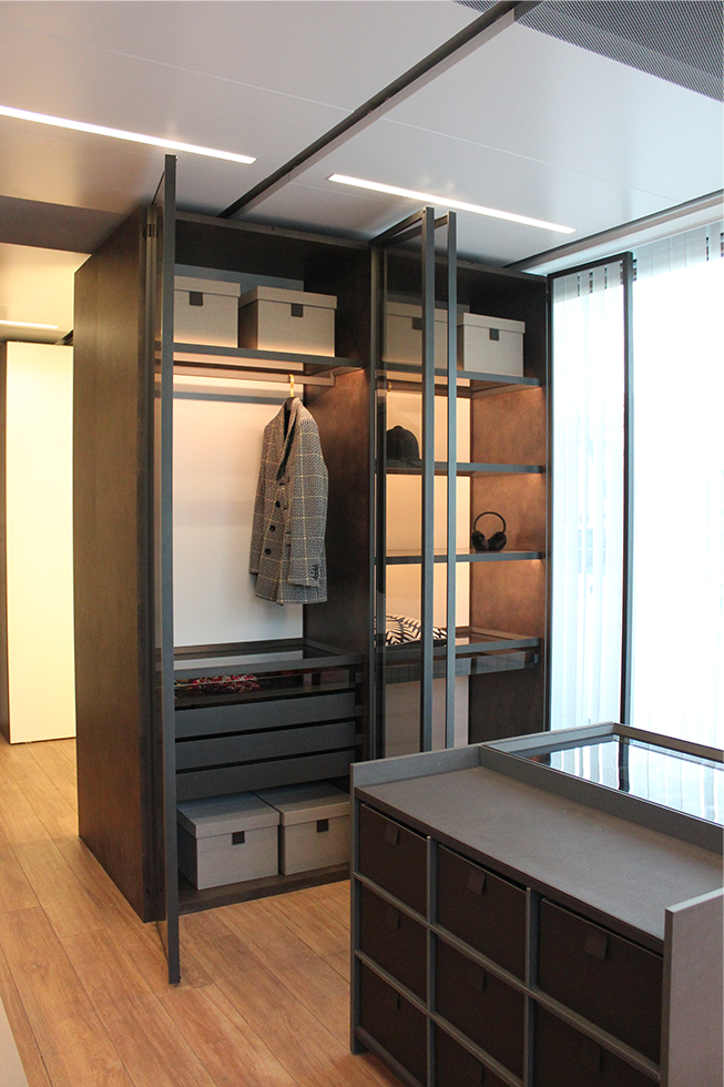 A wardrobe for a nice life at home